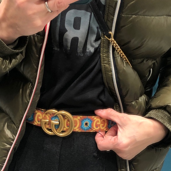 NWT Gucci 100 Centennial Leather Belt GG belt. Size 75/30 Style 625839 - Picture 9 of 9